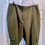 New York & Co. 7th Avenue cargo dress pants - olive green - size 12 Photo 3