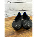 Women's Rothy's Black White Polka Dot The Point Flats Size 10.5 Photo 5