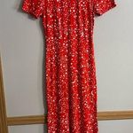 ASOS  Red and White Stars and Moon Dress in Size 2 Photo 0