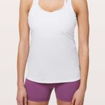 Lululemon  Shear Lightness Tank White Size 4 Photo 0