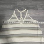 We The Free “Free People” Ivory Combo Louie Racerback High Low Tunic Tank Top Photo 4