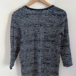 ATM Anthony Thomas Melillo 3/4 Sleeve Printed Stripe 100% Cotton Small Photo 4