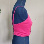 Frederick's of Hollywood Vintage Hot Pink Strappy Crop Top Photo 1