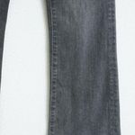 Free People Womens Mid Rise Raw Hem Crop Jeans Size 26 Grey Stretch Denim Photo 2