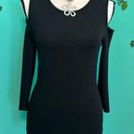 INC  brand Long sleeve cold shoulder fitted top w zipper Photo 0