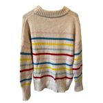 La Ligne Marin Striped Rainbow Wool Cashmere Sweater Photo 2