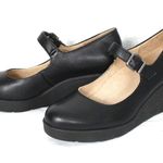 SOUL by Naturalizer Adore Mary Jane Wedge Size 8W NIB Black Photo 2