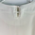 J.Crew White Boxy Blouse with Cuffed Sleeves Photo 2