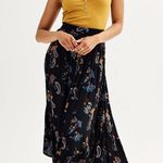 Sonoma  Flounce Hem Maxi Skirt size Large Photo 2