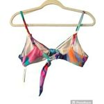 Raisins Bright Idea Love Abstract Print Bikini Set, M (top)/L (bottom) Blue Size undefined Photo 2