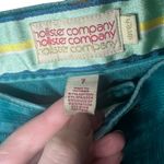 Hollister y2k Corduroy Turquoise Flare Pants Photo 2