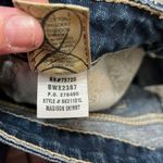 BKE  Buckle Jeans Womens 27 x  33 1/2 Blue Madison Skinny Stretch VGUC Photo 5