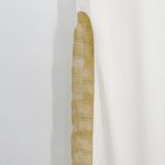 Anthropologie Haney Petra One Shoulder Metallic Gold Mesh Paneled Ponte Ivory Gown Maxi Dress Photo 8