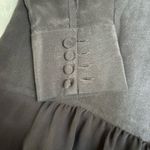 ANINE BING  Classic Black Silk Long‎ Sleeve Dress Size Small EUC Photo 10