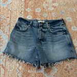 We The Free  PEOPLE IVY MID RISE Jean SHORT size 26 distressed boho denim shorts Photo 7