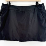 Nike Golf Skort Size 10 Black Dri-Fit Women’s Skirt with Shorts Lining Athletic Photo 0