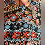 Umgee  Boho Babydoll Patterned Festival Dress L Photo 6