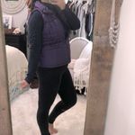 Last Kiss  juniors size large purple puffer vest Photo 2