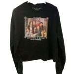 ✨FRIENDS Womens Black 'Christmas is Better with Friends' Cropped Sweatshirt✨ Photo 2