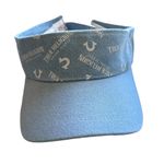 True Religion NWT Visor Hat in Denim Blue Photo 1