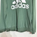 Adidas Green Hooded Sweater Sz L Photo 2