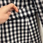 Banana Republic Gingham Blue & White Blazer Photo 4