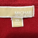 Michael Kors  Womens Red Sparkle One Shoulder  Tunic Top Size XS Photo 2