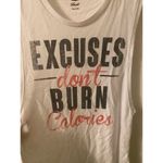 Womens So Motivational Workout Small Tank Top White Photo 2