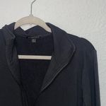 Beyond Yoga Ski Weekend Jumpsuit in Black Half Zip Fitted Waist Cozy Medium Photo 2