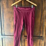 Lululemon  athletica Burgundy Leggings 8 Photo 2