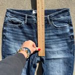 BKE Buckle  Gabby Size 29 Curvy Fit High Rise Crop Capri Blue Jeans ABK972 Photo 6