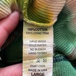 Me Ko Vintage 2000s  Green Tie-Dye 3/4 Sleeve Top Size Juniors Large Photo 3