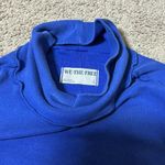 We The Free Royal Blue Long Sleeve Turtleneck Top Women's Size L Photo 2
