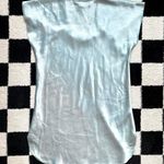 Vintage Blue Satin Slip L Size L Photo 2