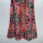 prAna Women M Multicolored Twist Front Floral Pattern Dress Sleeveless Stretch Photo 5