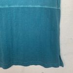 Soft Surroundings womens small blue casual texture short sleeve shirt basic Photo 9