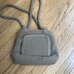 Studio 1010 Beige Crochet Knit Shoulder Bag Tan Photo 2