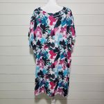 Swimsuits For All‎ Women's Plus Size Coverup Dress Floral Print. Size: 30 Red Photo 1