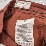 Brunello Cucinelli  Chestnut Dyed Cotton Five Pocket Skinny Jeans Photo 8