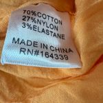 Petal and Pup  Skirt SZ Extra Large Melon Orange Midi PullOn Pockets Cotton Stretch Photo 8