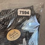 Sioni Sweater Vest Womens Medium Black White Knit Viscose Photo 13