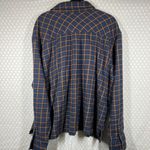 Outdoor Research Blue Orange Plaid Feedback Lightweight Flannel Top Size XL Photo 5