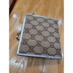 Gucci  Wallet Purse Bifold GG Brown Beige Woman Authentic Used Y2933 Photo 4