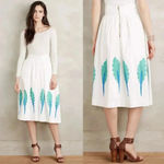 Anthropologie Corey Lynn Calter Royal Palm Skirt Size 6 NWOT $178 Photo 7