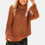 Cupshe  Turtleneck Sweater Photo 0