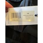 We Wore What Shirt Women 18 Black Wool Blend Strapless A Line Top NWT Gothic Photo 9