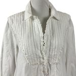 Free People Cherry Mini Dress in Optic White Size Small Western Bohemian Photo 9