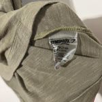 Gymshark  Women's Green camo racer back tank top size Photo 3