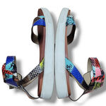 Shoes Size 11 US Women's MIA Ellen Platform Sandals Ankle Strap Animal Print Women's Shoes Photo 5