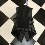 Rebecca Minkoff NWT Tiffany Vest Genuine Leather Utility Moto Biker Grunge sz 0 Photo 3